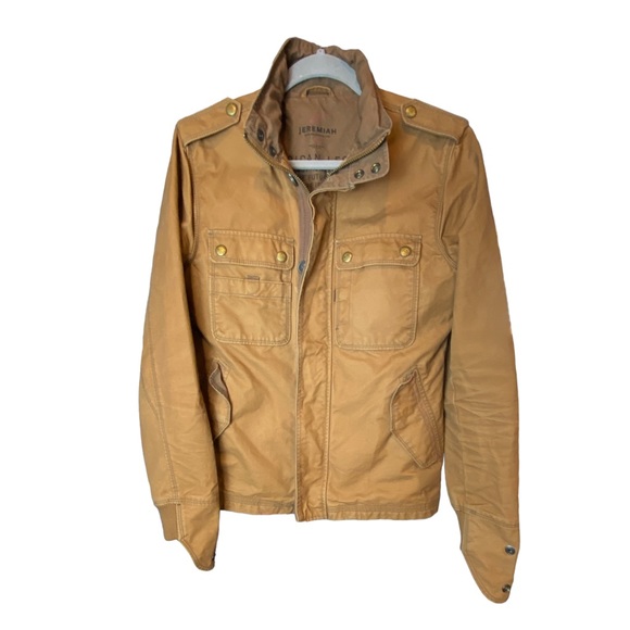 Jeremiah Men's Khaki Tan Utility Jacket Size Small - Picture 1 of 15